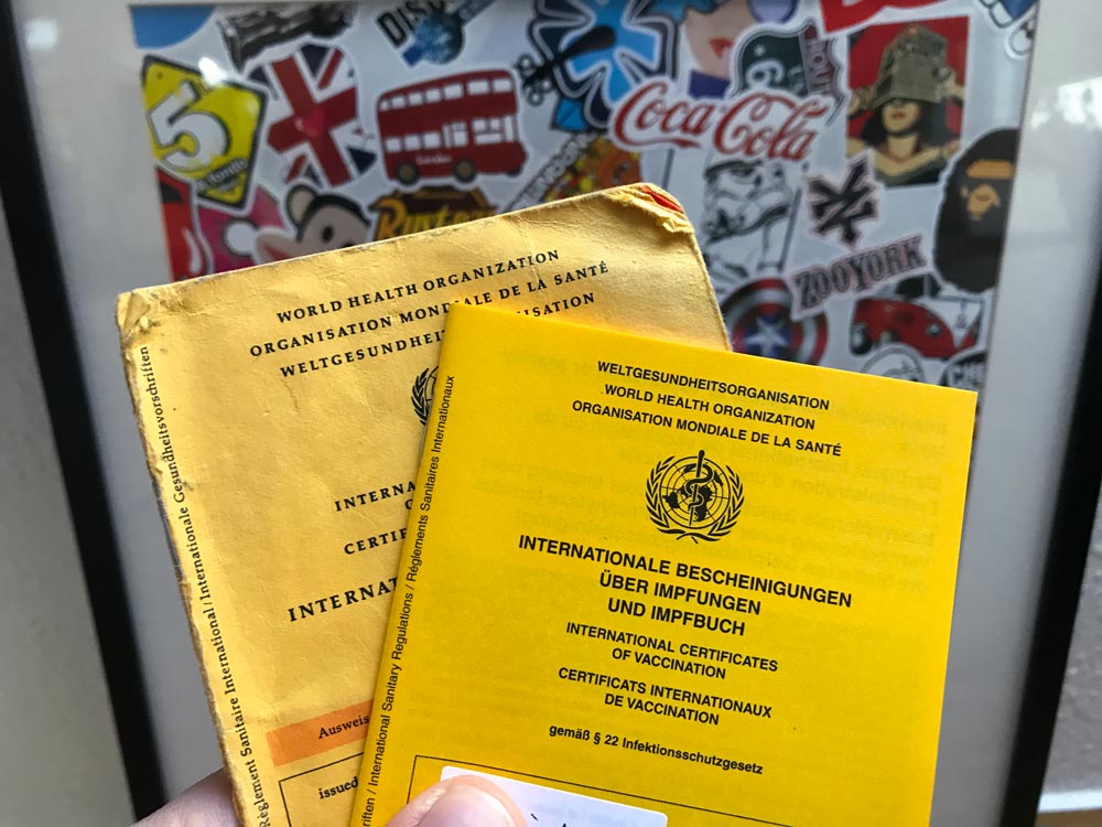 Impfpass vorhanden