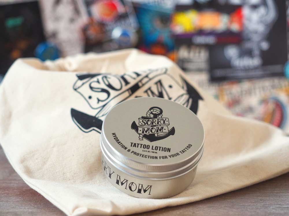 Sorry Mom Tattoo Lotion