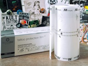 TattooMed Tattoo Protection Film statt Frischhaltefolie